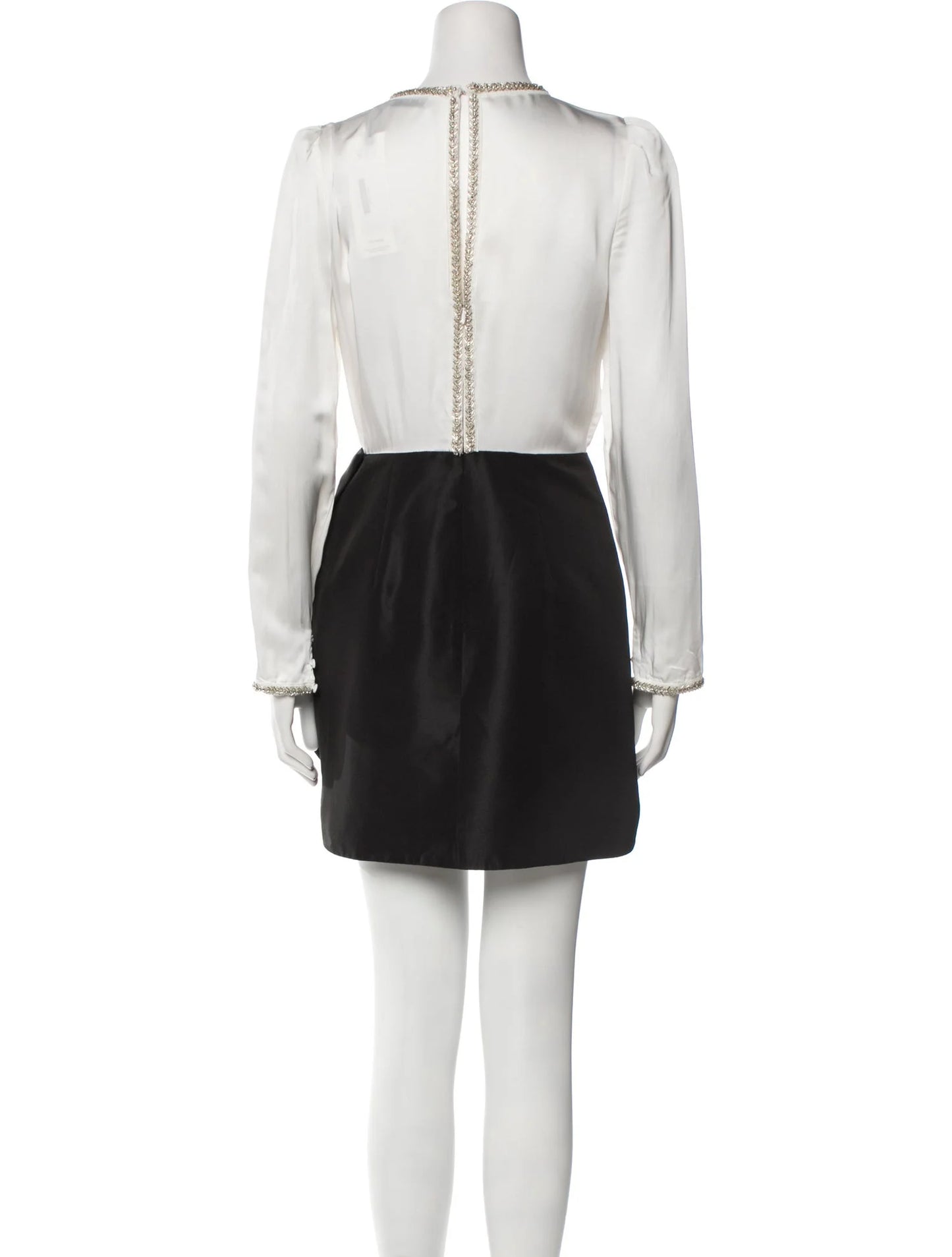 Self-Portrait Wrap Mini Dress