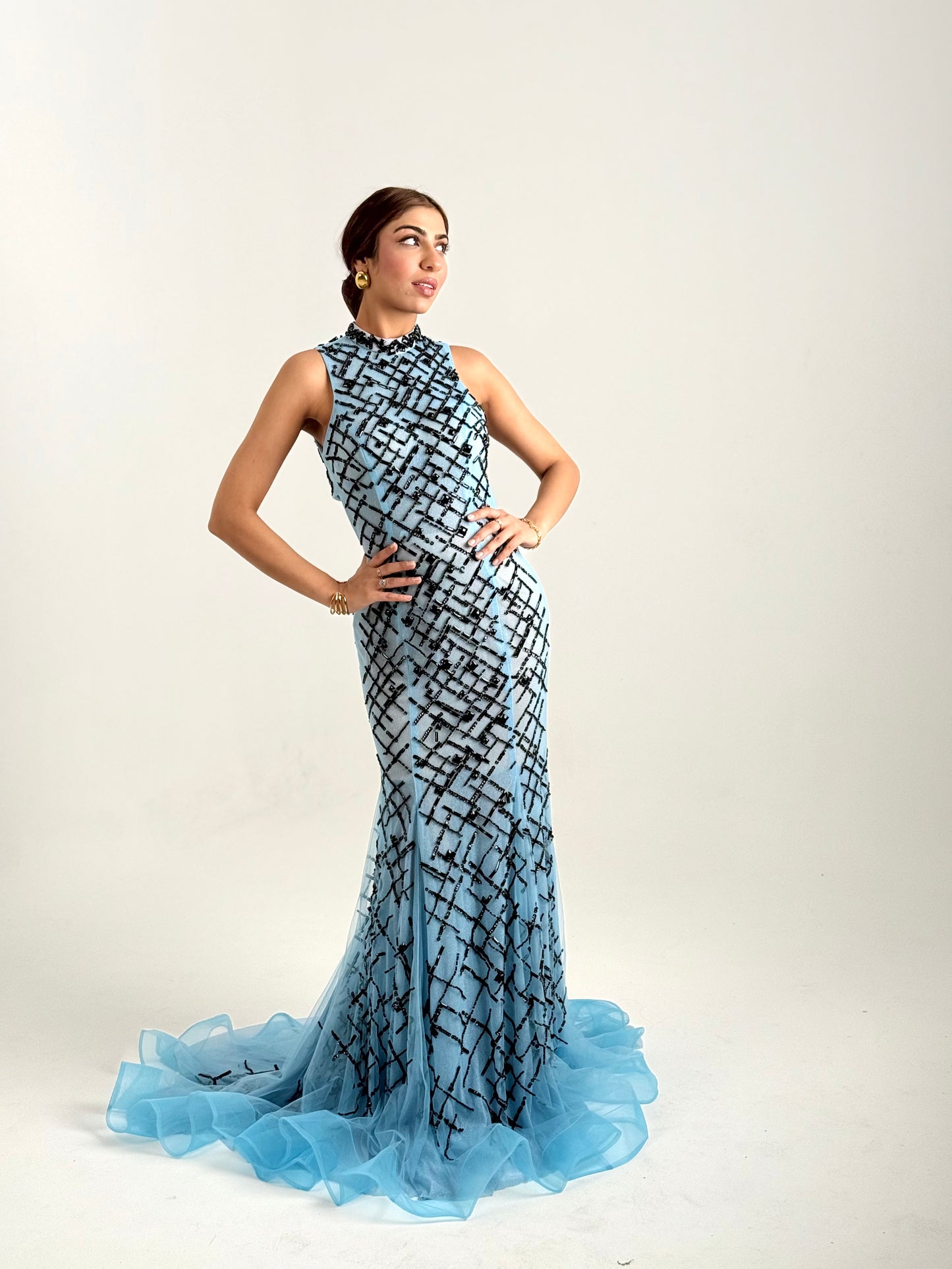 Terani Couture Blue - Beccas Closet BH