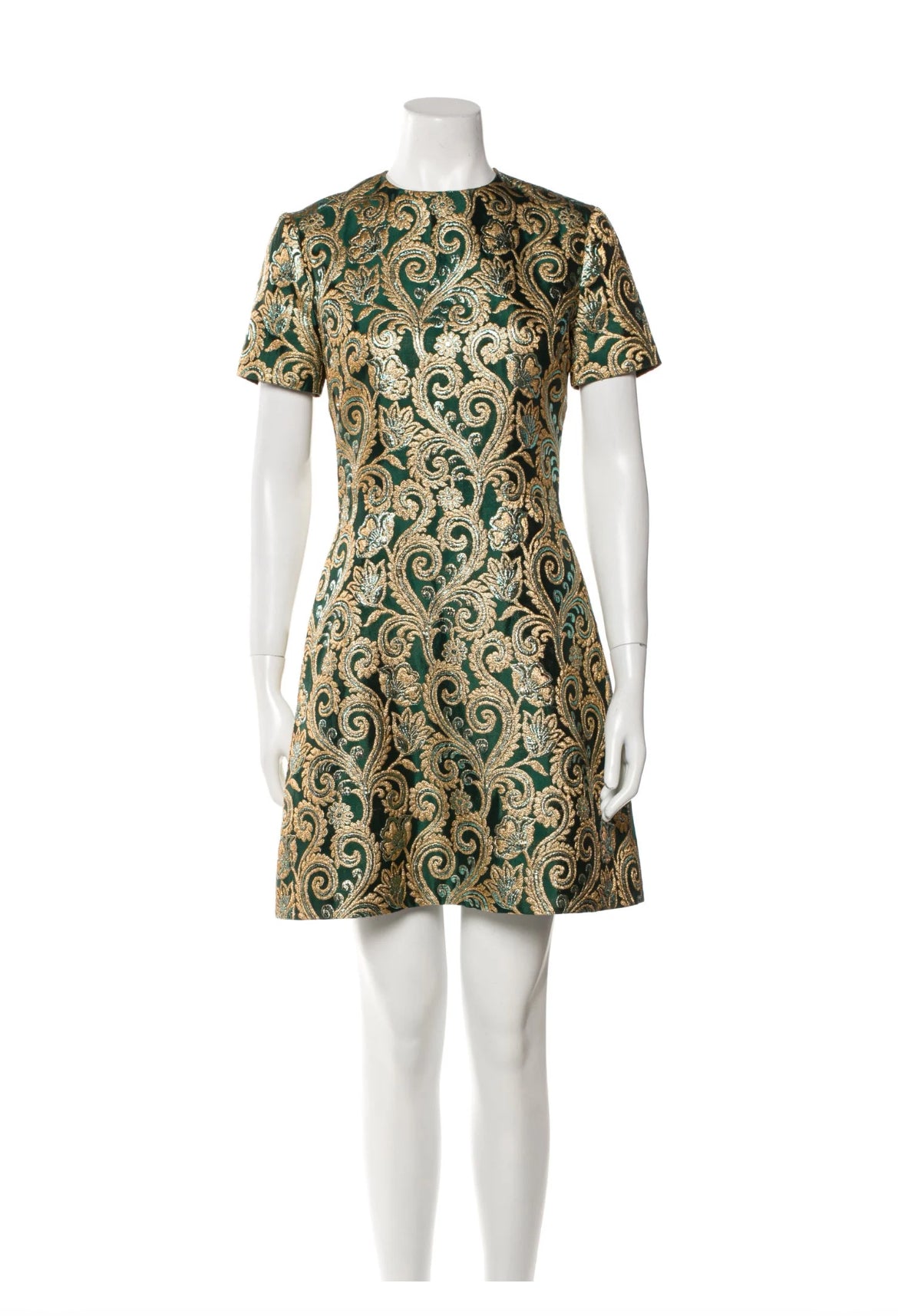 The Vampire's Wife Printed Mini Dress