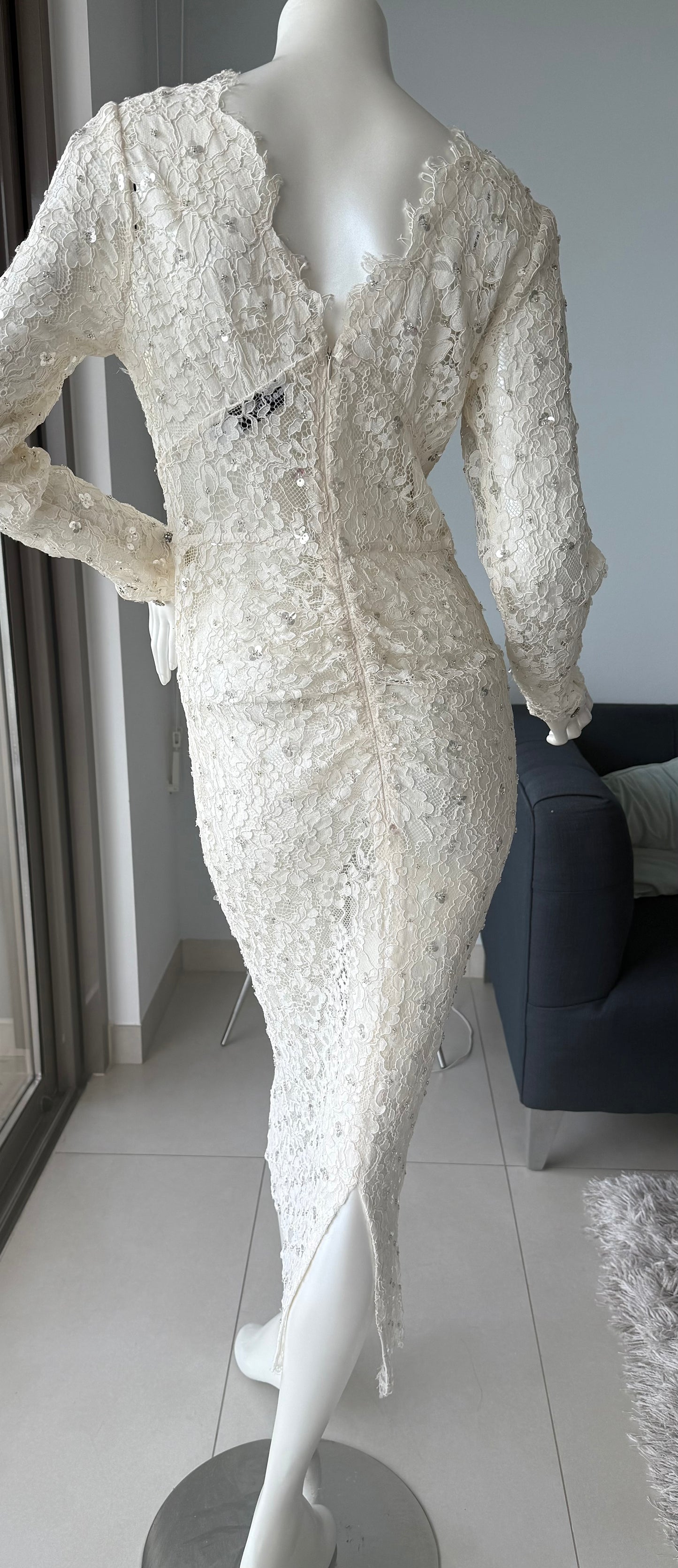 Self-Portrait Lace Midi Dress