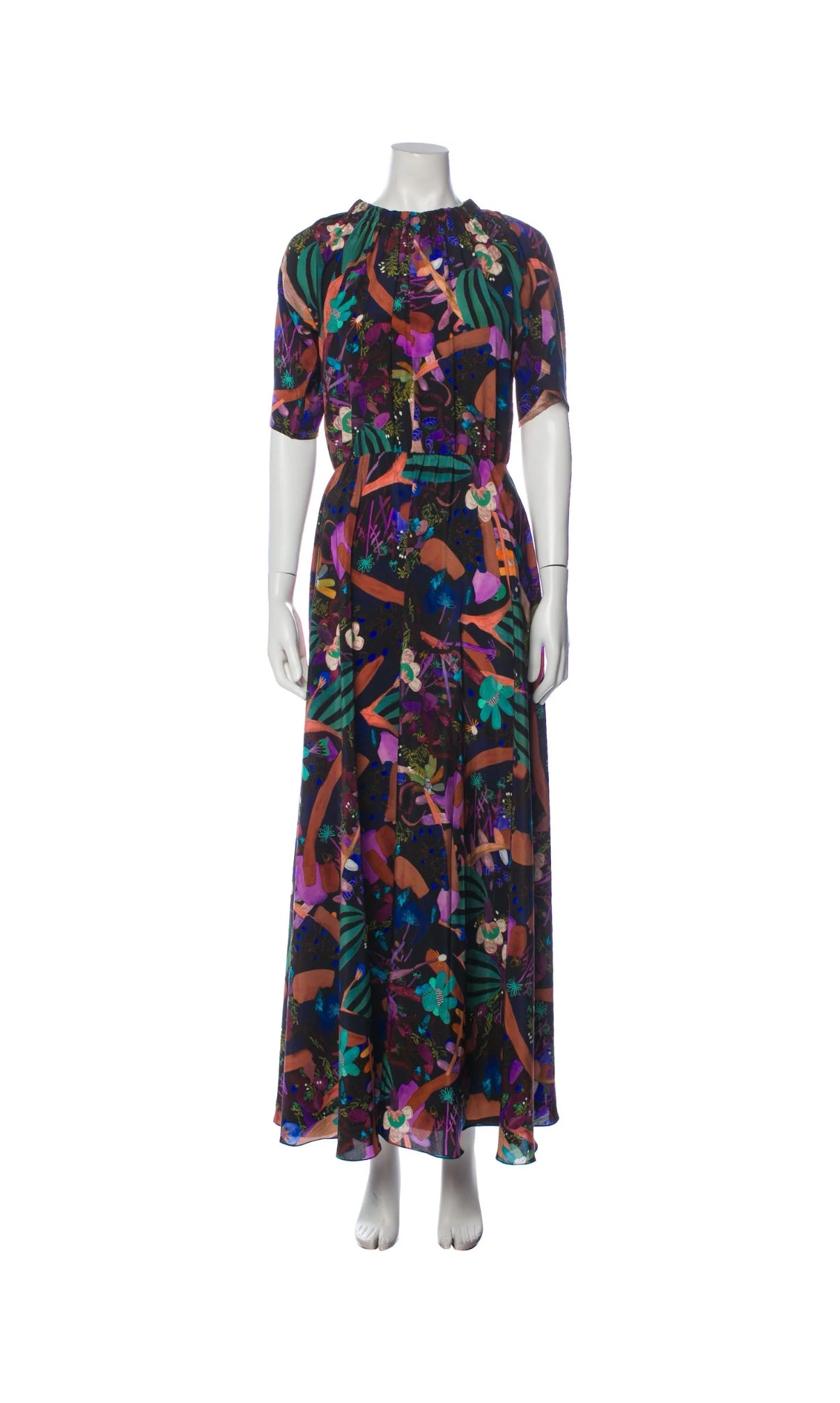 Soler Silk Long Dress