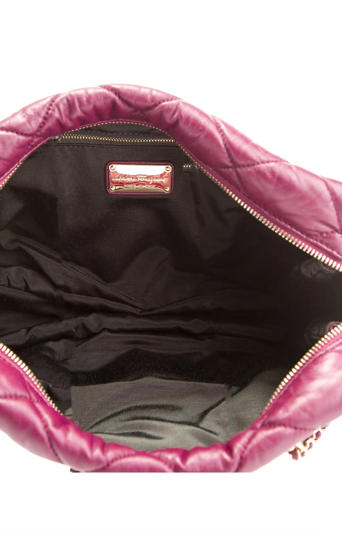 Salvatore Ferragamo Purse Purple - Beccas Closet BH