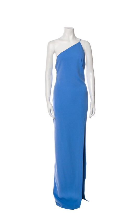 Solace London One-Shoulder Long Dress
