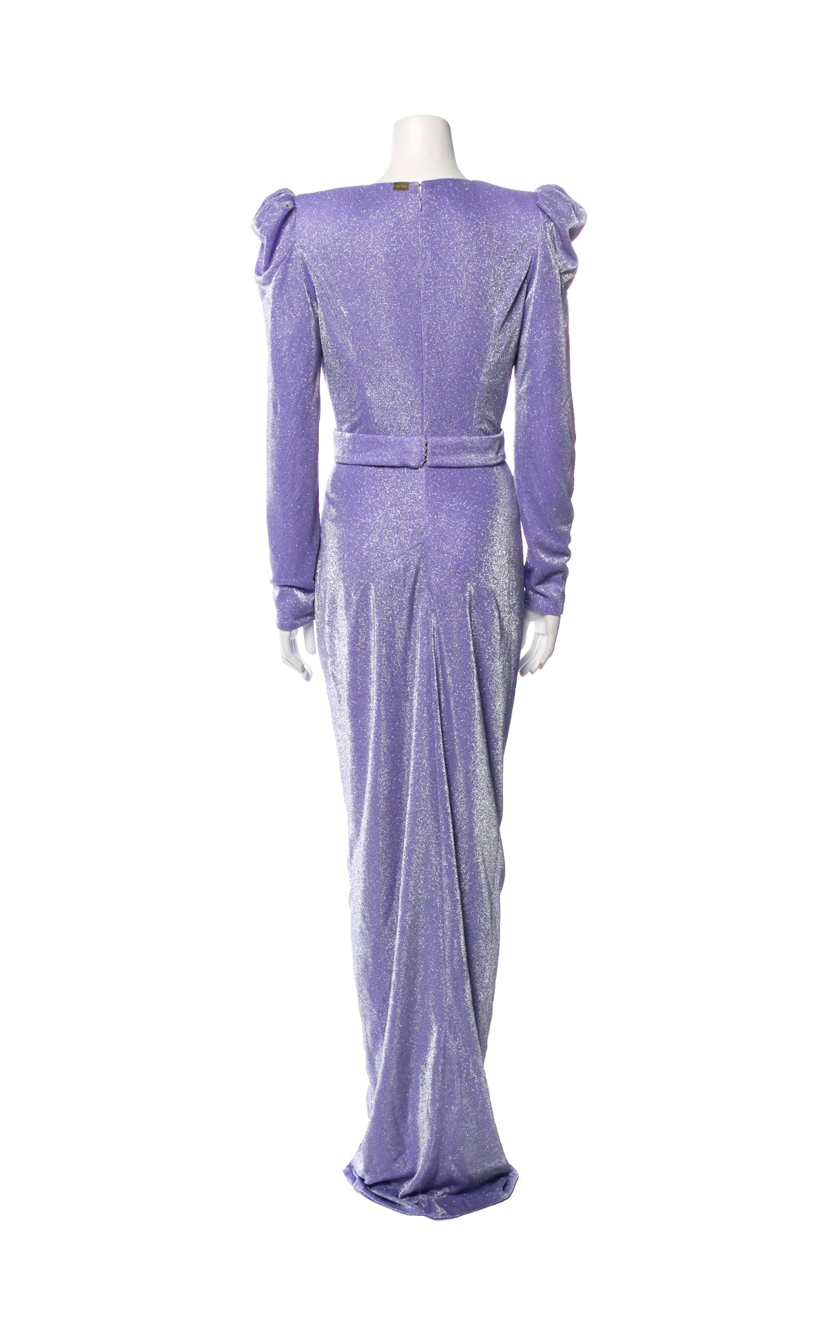Rhea Costa Purple Evening Gown