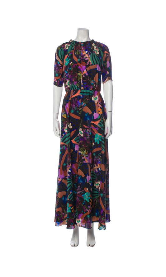 Soler Silk Long Dress