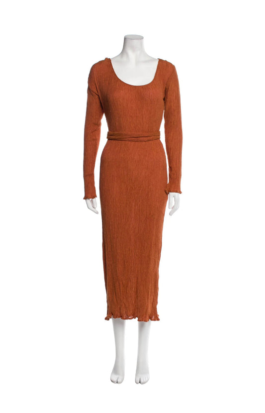 Savanah Morrow The Label Silk Long Dress