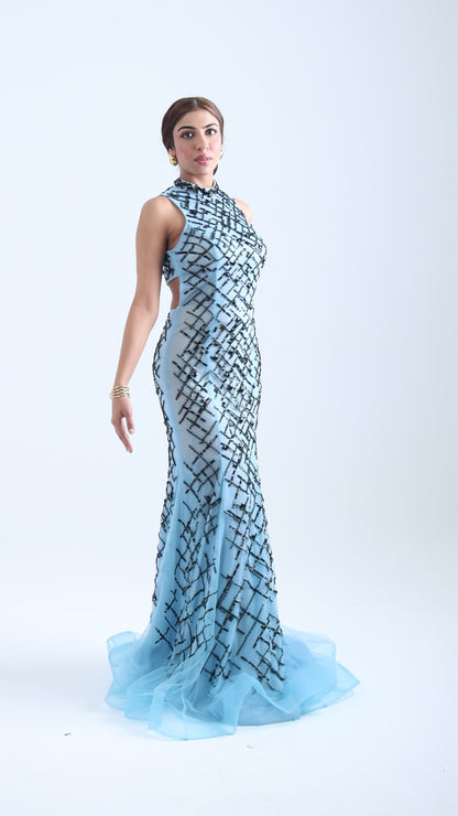 Terani Couture Blue